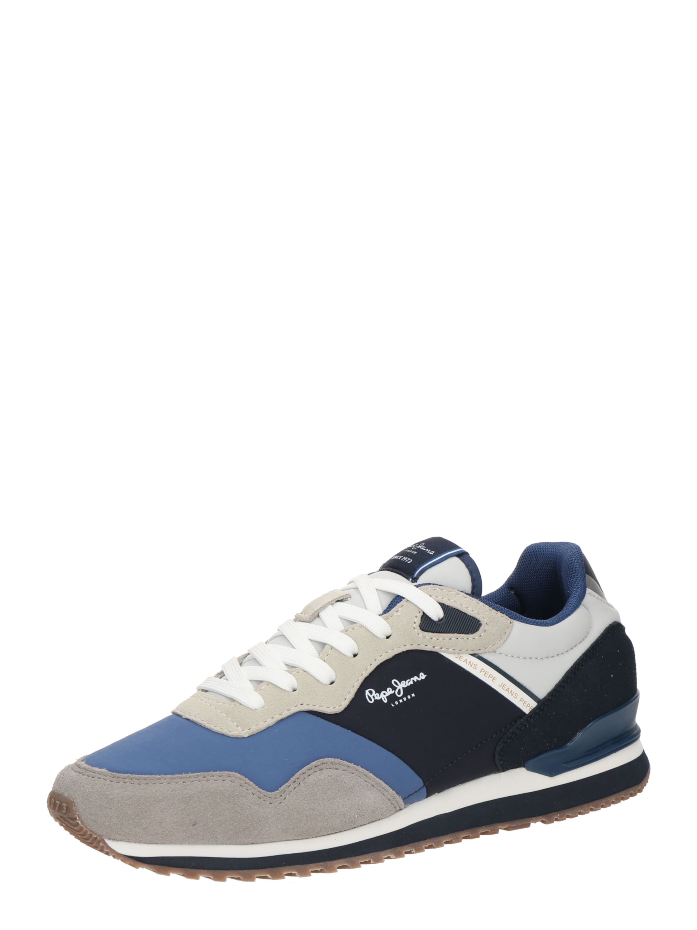 Baskets basses 'London Link' Pepe Jeans en gris : devant