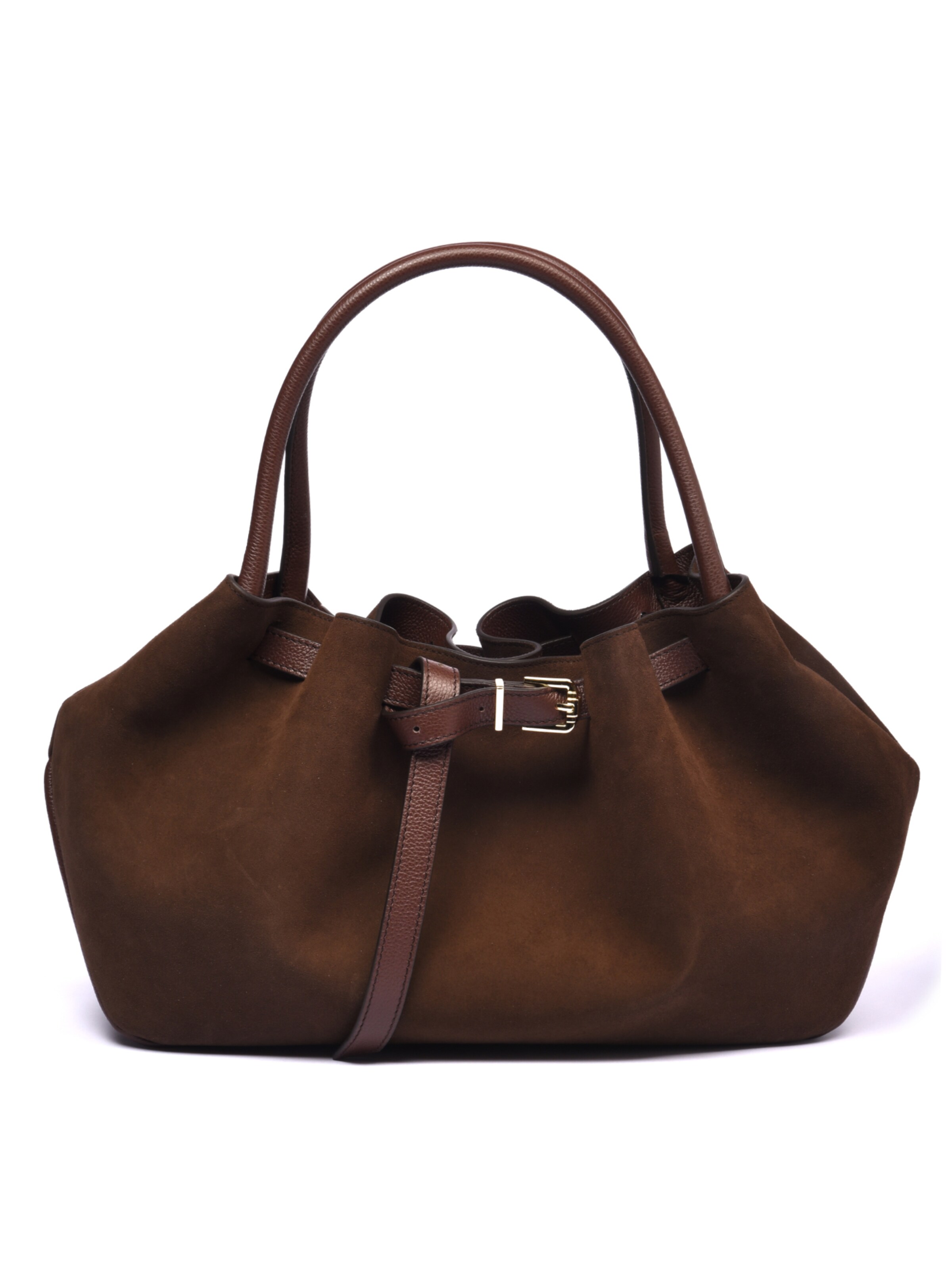 BALDININI Handtas in Bruin: voorkant