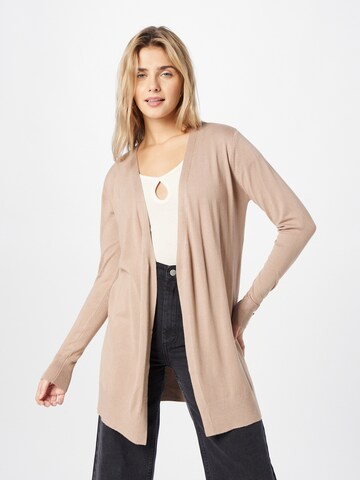Dorothy Perkins Knit cardigan in Beige: front