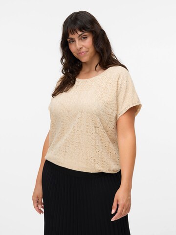 Vero Moda Curve Shirt 'VMCMaya' in White: front