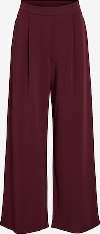 Wide Leg Pantalon à pince 'VIBenne' VILA en rouge : devant