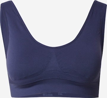 Reggiseno sportivo di ONLY PLAY in blu: frontale