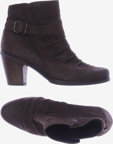 Paul Green Dress Boots in 36 in Brown: front