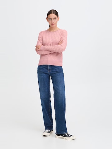 Pull-over 'OXISISSE' Oxmo en rose
