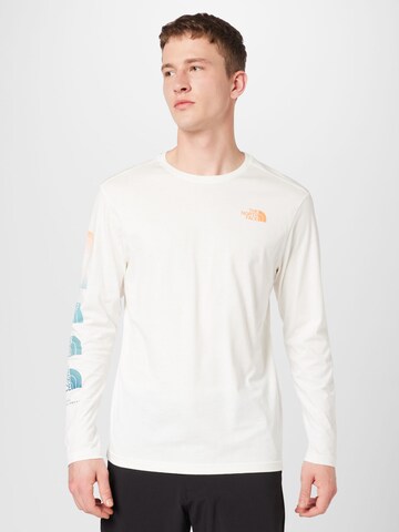 THE NORTH FACE Shirt in Weiß: Vorderseite