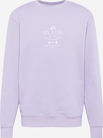 River Island Sweatshirt 'MYSTIC' in Purple: front