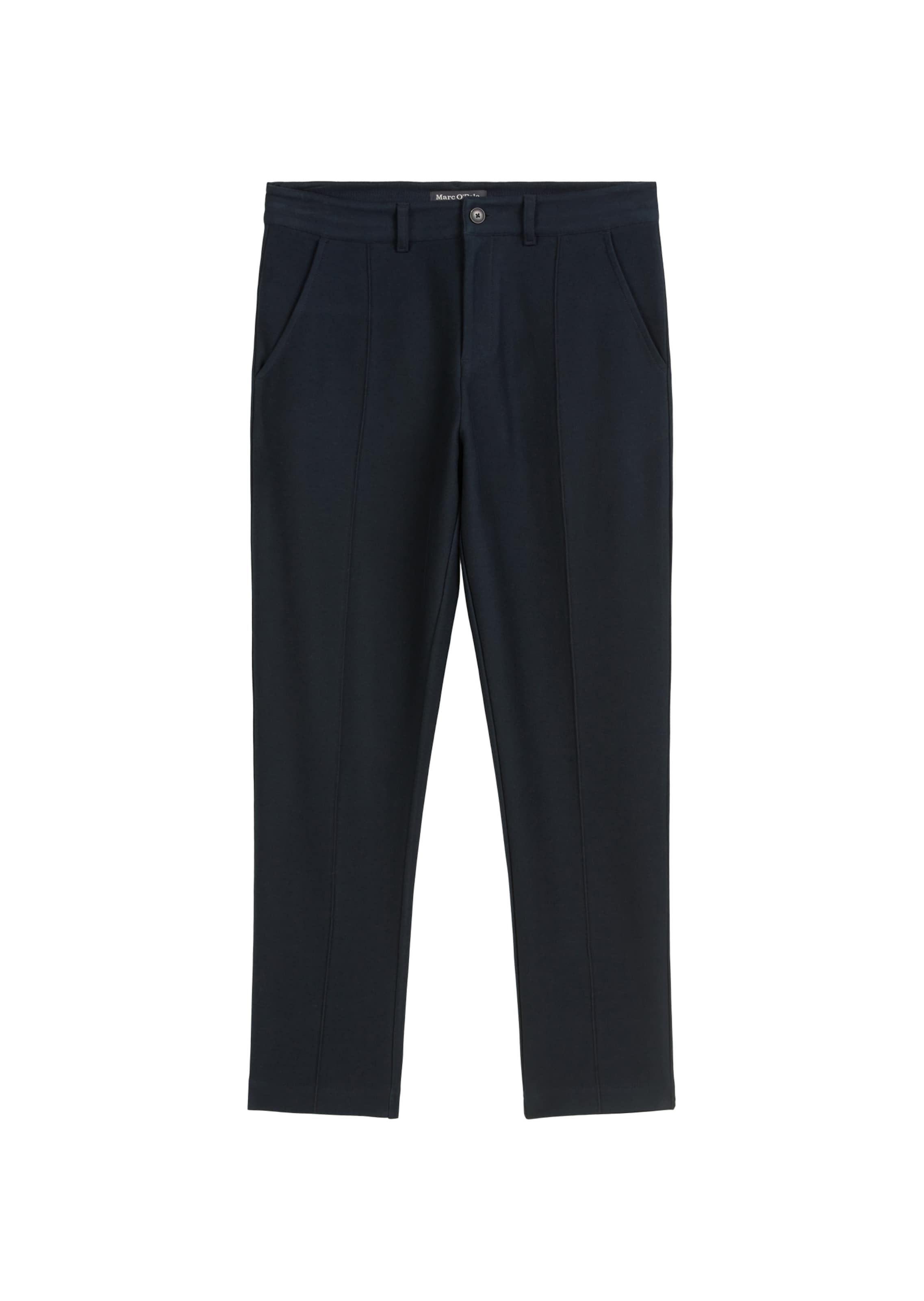 Marc O'Polo Regular Pantalon in Blauw: voorkant