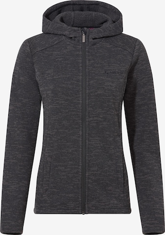 VAUDE Functionele fleece jas 'Tikoma' in Zwart: voorkant