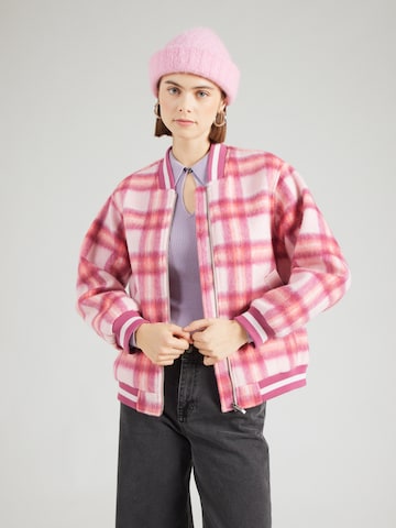 UNITED COLORS OF BENETTON Övergångsjacka i rosa: framsida