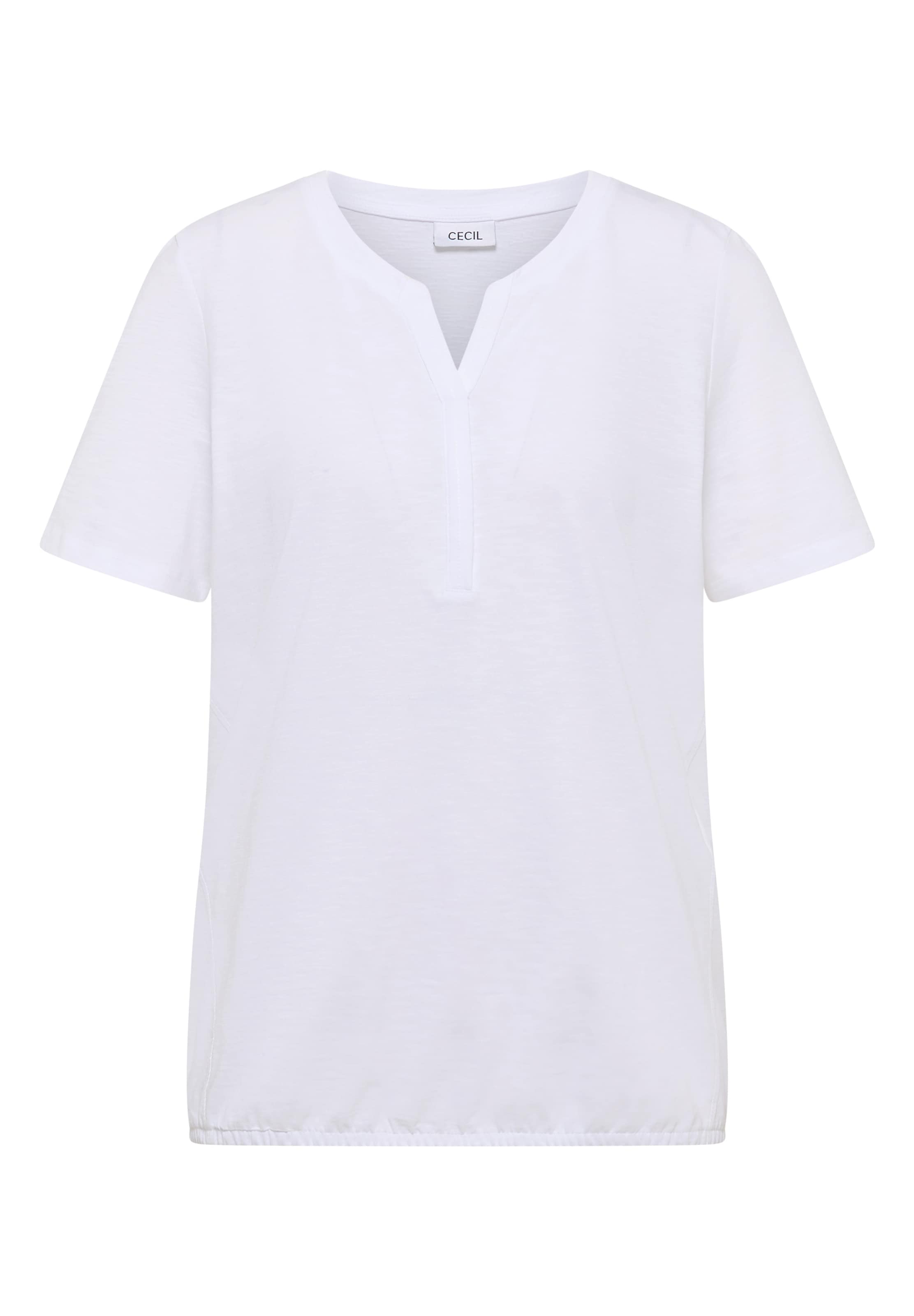CECIL T-Shirt in Weiß: Vorderseite
