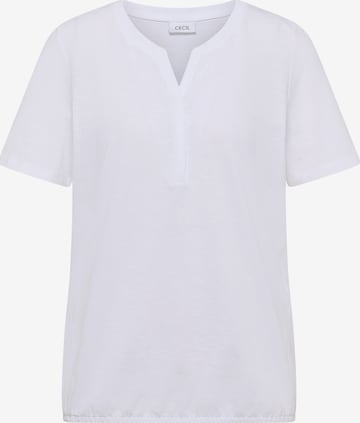 CECIL T-Shirt in Weiß: Vorderseite
