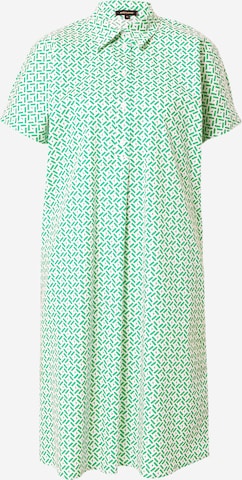 MORE & MORE - Vestido camisero en verde: frente