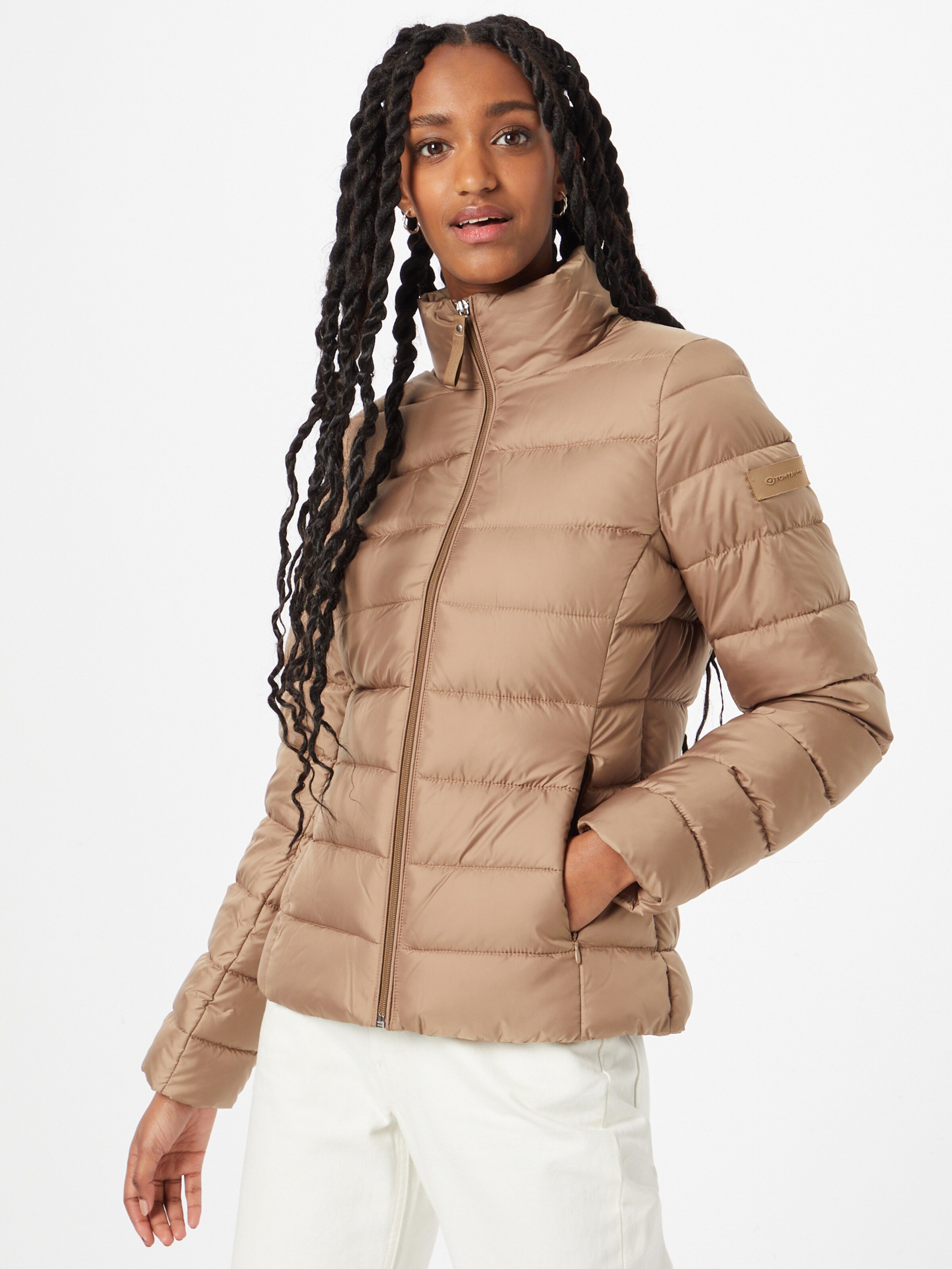 Frauen Jacken TOM TAILOR Jacke in Hellbraun - XJ57852 Frauen Jacken TOM TAILOR Jacke in Hellbraun - XJ57852