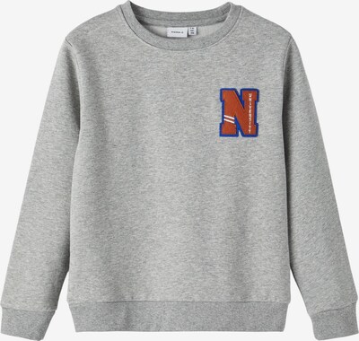 NAME IT Sweatshirt 'REKIM' i navy / grå / burgunder, Produktvisning
