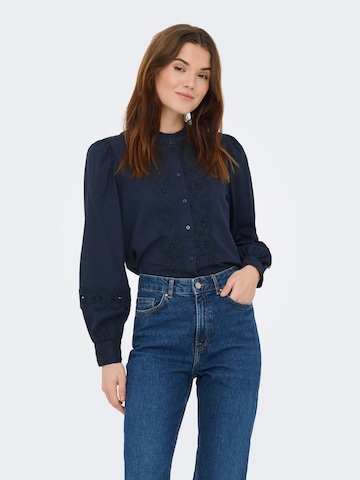 JDY - Blusa 'JDYFLO' en azul: frente