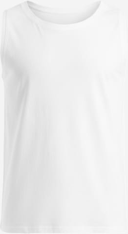 Ombre Shirt in White: front