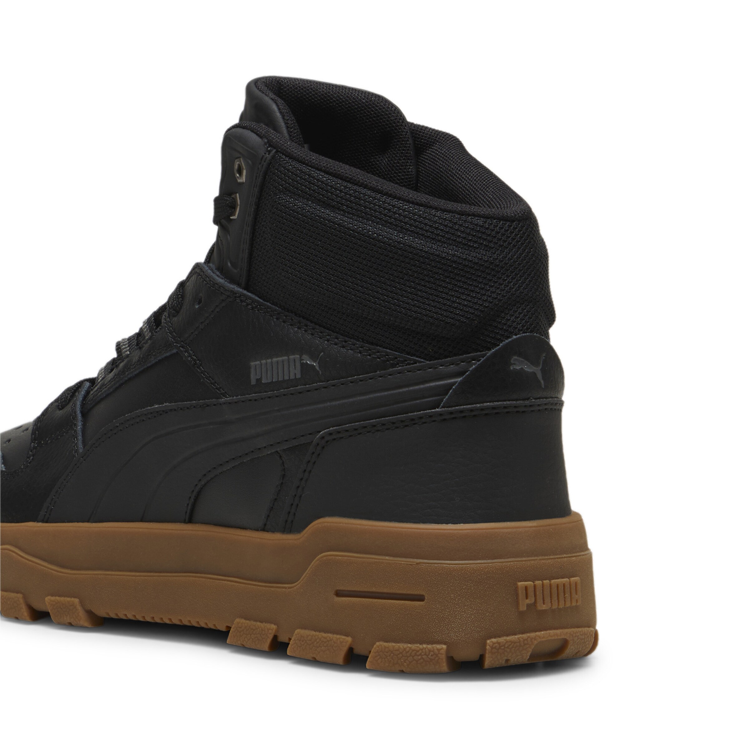 PUMA High-Top Sneakers in Black