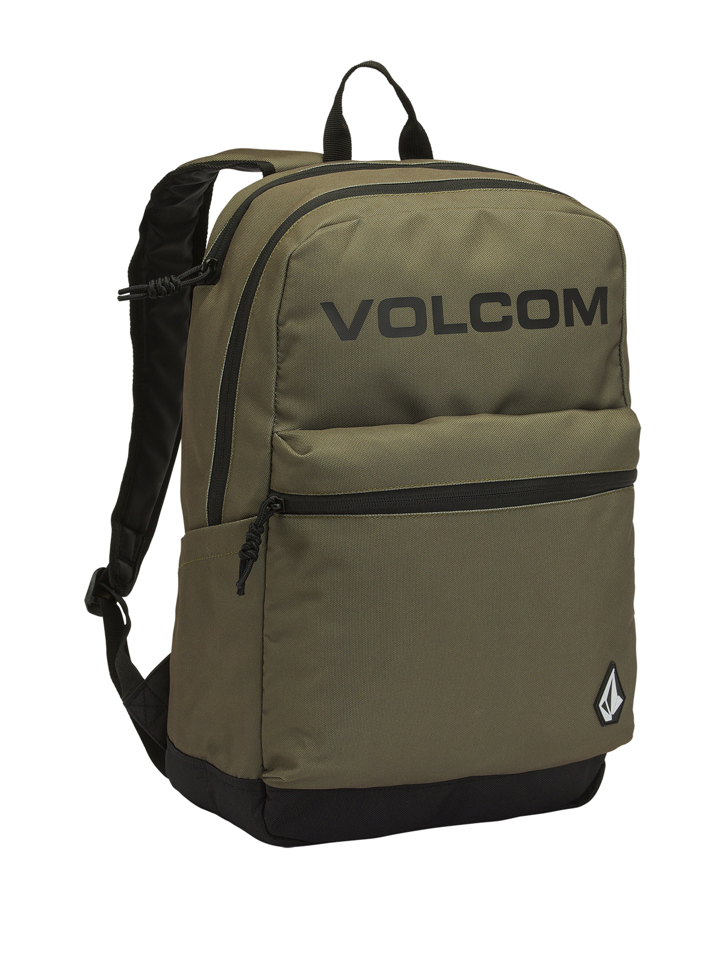 Volcom Sac à dos 'SCHOOL' en olive, Vue avec produit