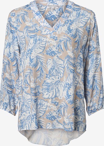 Marie Lund Blouse ' ' in Blue: front