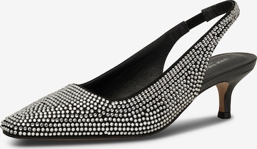 Escarpins à bride arrière ' STB-MAXINE ' Shoe The Bear en noir : devant