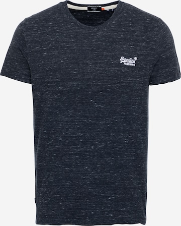 T-Shirt Superdry en bleu : devant