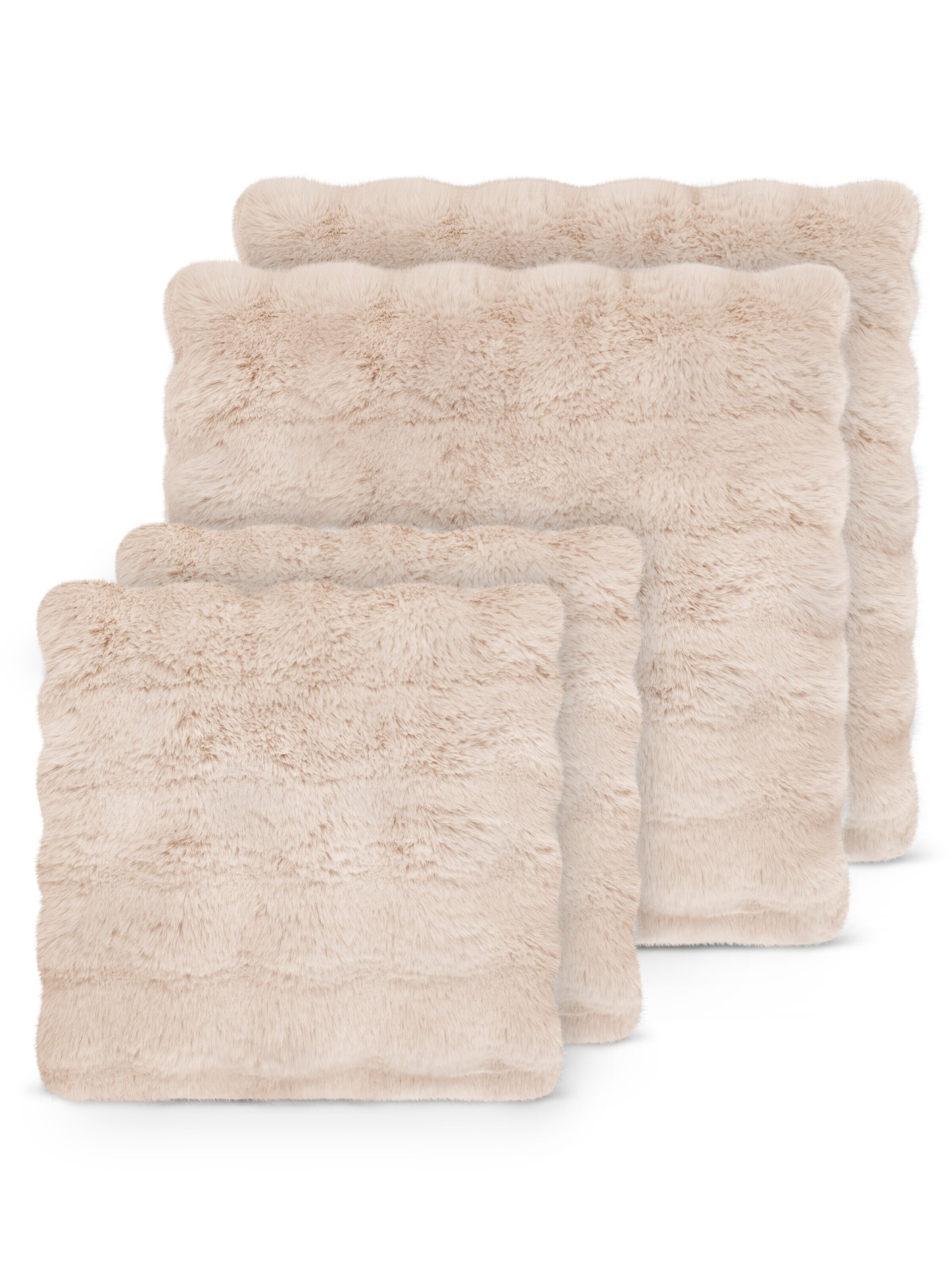 Aspero Pillow ' Milan ' in Beige: front