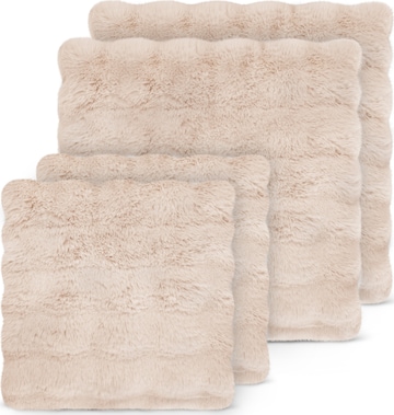 Coussins ' Milan ' Aspero en beige : devant
