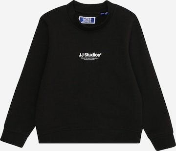 Sweat 'JJESoho' Jack & Jones Junior en noir : devant