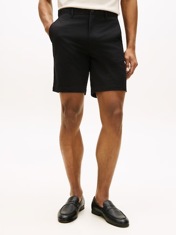 Regular Pantalon chino 'DOVER ESS' TOMMY HILFIGER en noir : devant