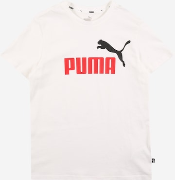 PUMA Sportshirt in Weiß: front