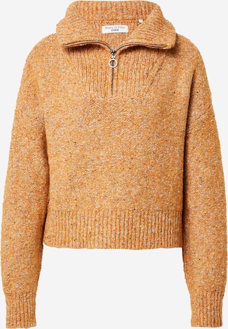 Marc O'Polo DENIM Sweter w kolorze pomarańczowy: przód
