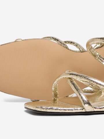 ONLY Strap sandal 'ONLAMINA-1' in Gold