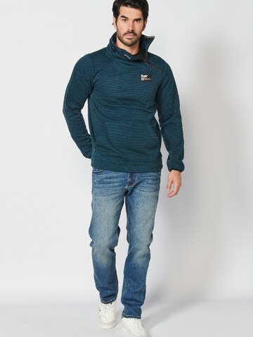 KOROSHI Sweatshirt in Blauw