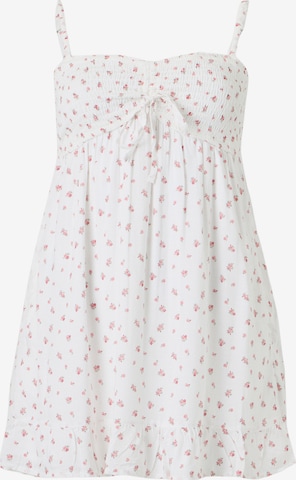 HOLLISTER Kjole i hvid: forside