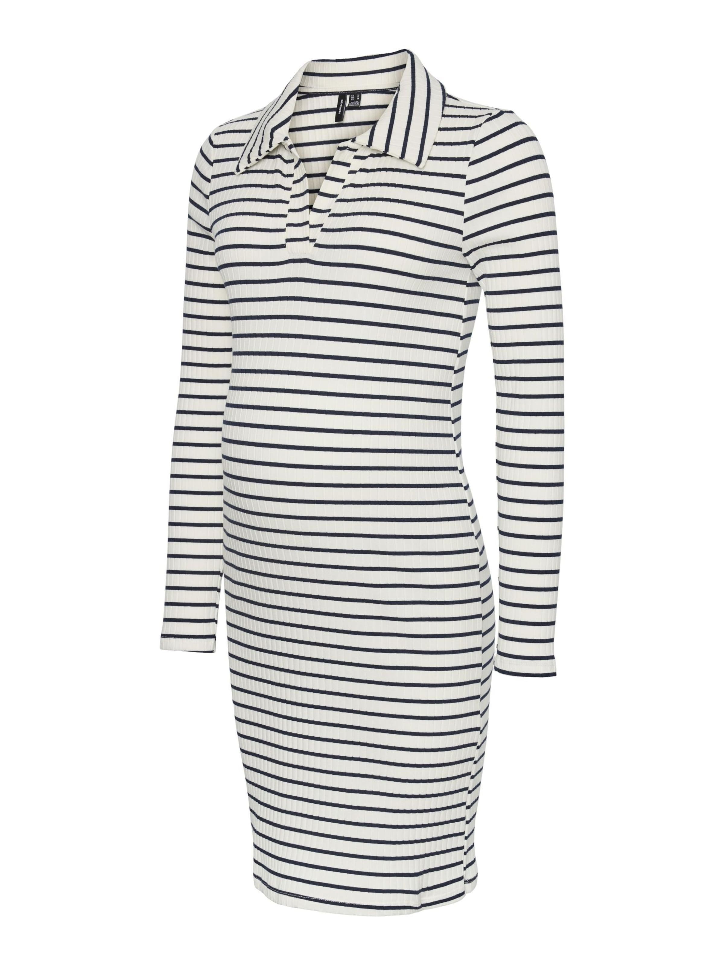 Vero Moda Maternity - Vestido 'VMMSea' en blanco: frente