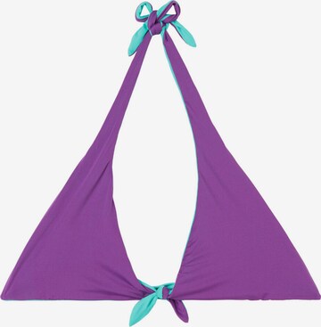 CALZEDONIA Triangle Bikini Top 'DOUBLE CONCEPT' in Purple: front