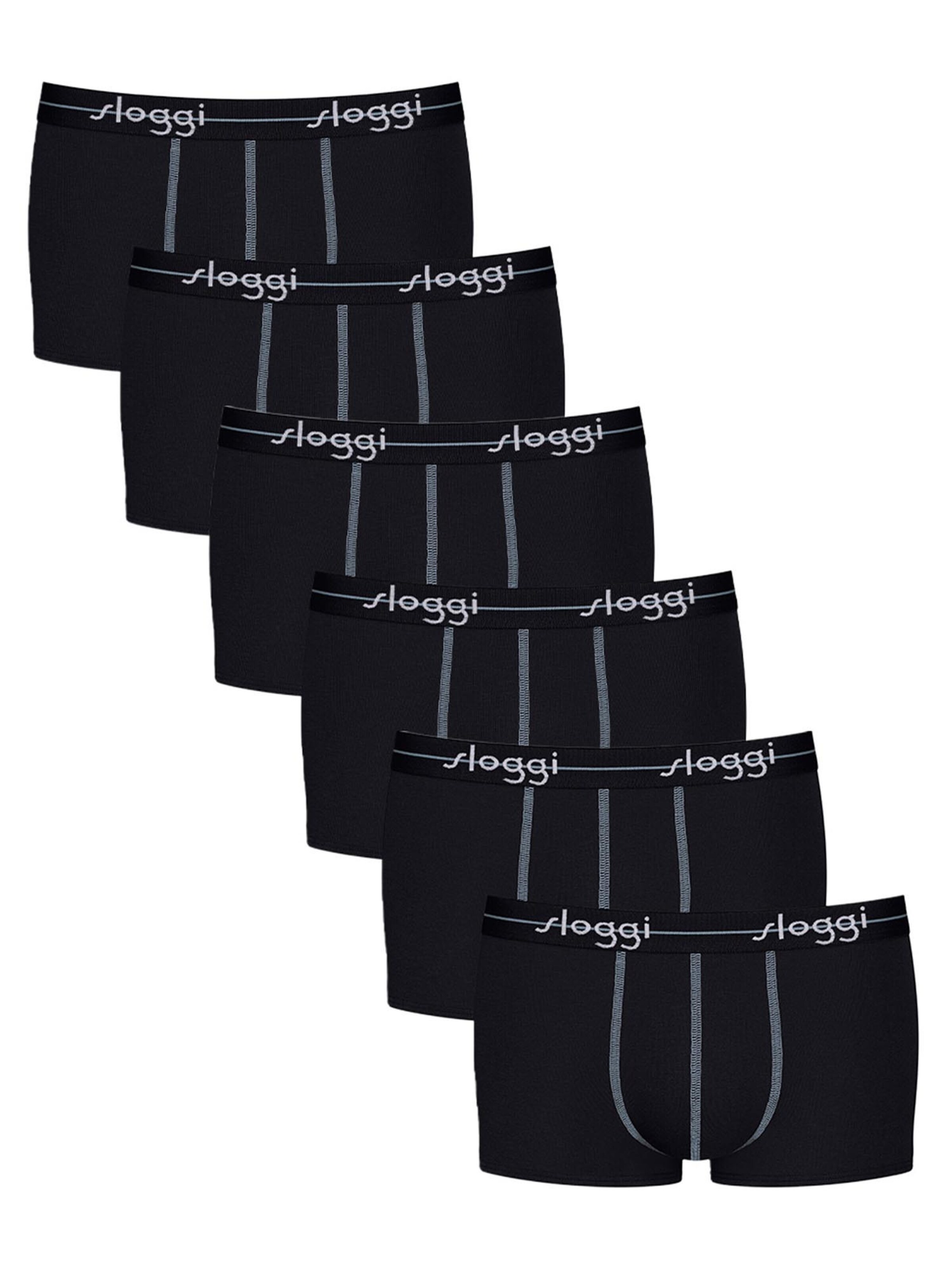 SLOGGI Boxershorts 'Start'‌‌‌‌‌‌‌ in Schwarz: Vorderseite