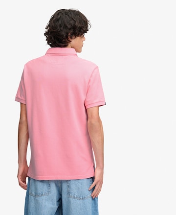 Superdry & Co Shirt 'Vintage Destroy' in Pink