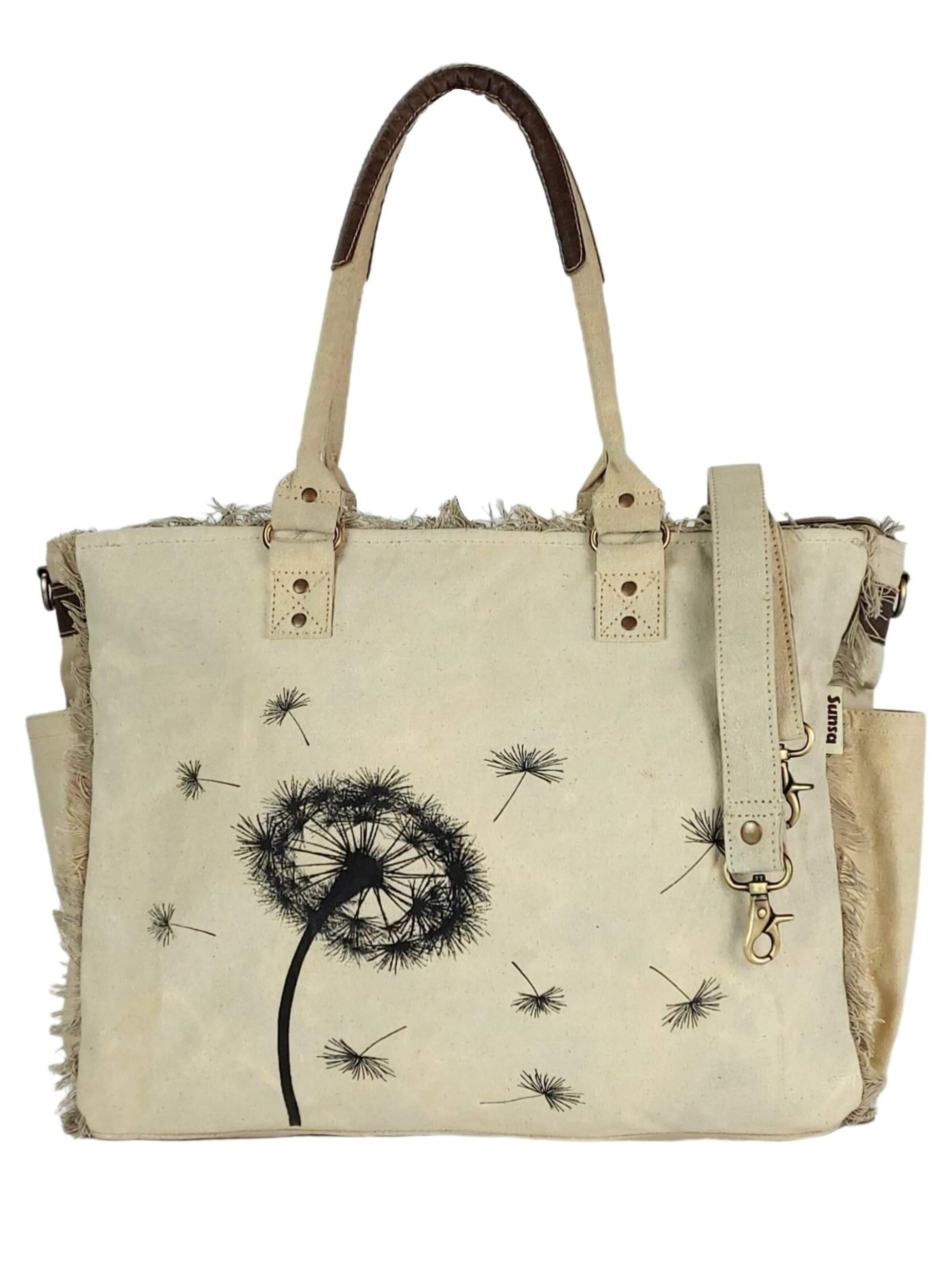 Sunsa Weekender 'Sunsa' in Beige: front