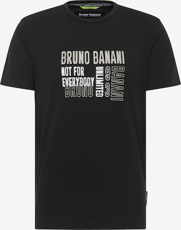 BRUNO BANANI Shirt ' CLEMENTS ' in Zwart: voorkant