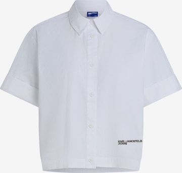 balta KARL LAGERFELD JEANS Palaidinė: priekis