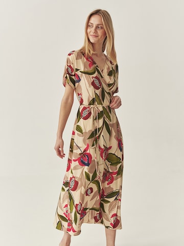 Rochie de la TATUUM pe bej: față