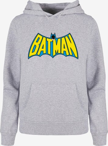 Merchcode Sweatshirt 'Batman' in Grau: predná strana