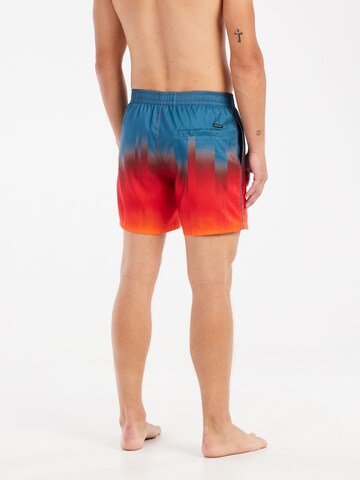 PROTEST Badeshorts 'PRTBowery' in Rot