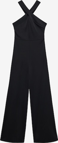 Tuta jumpsuit 'Xnour' di MANGO in nero: frontale