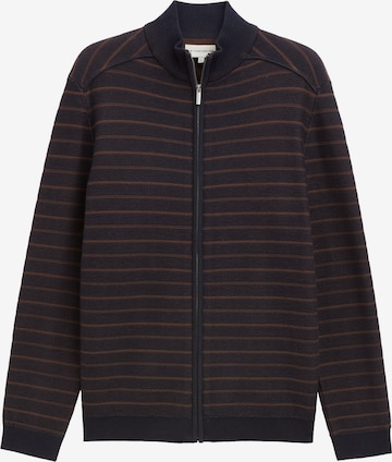 TOM TAILOR Gebreid vest in Blauw: voorkant