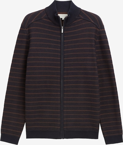 TOM TAILOR Neuletakki värissä marine / ruskea, Tuotenäkymä