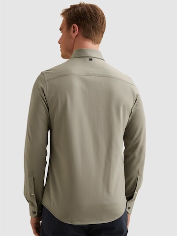 VANGUARD - Ajuste regular Camisa 'Elevated Knit shirt with widespread collar' en verde