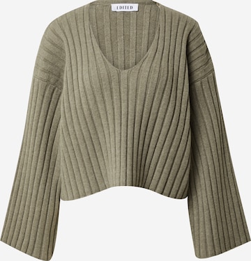 EDITED - Pullover 'Thamara' em verde: frente