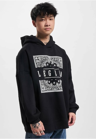 Dangerous DNGRS Sweatshirt 'Legend' in Zwart: voorkant